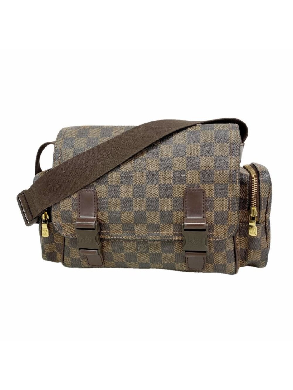 Louis Vuitton Shoulder Bag Damier Reporter Melville Ebene